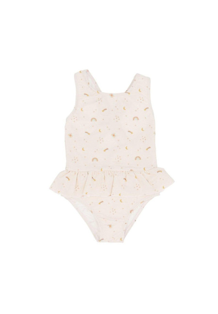 Bañador cruzado con volante starlight MONNEKA Bañador cruzado con volante starlight MONNEKA