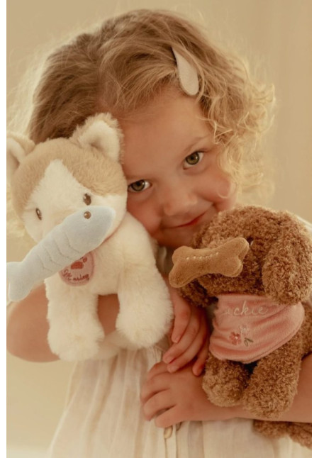 Gatito peluche con bolsa LITTLE DUTCH