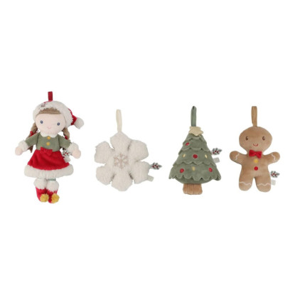 Adornos Rosa árbol Navidad LITTLE DUTCH