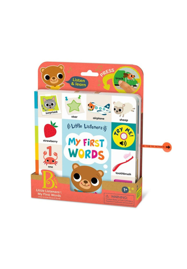 Libro interactivo: mis primeras palabras en inglés BTOYS