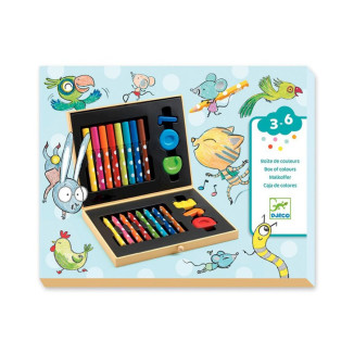 Caja de colores para peques DJECO