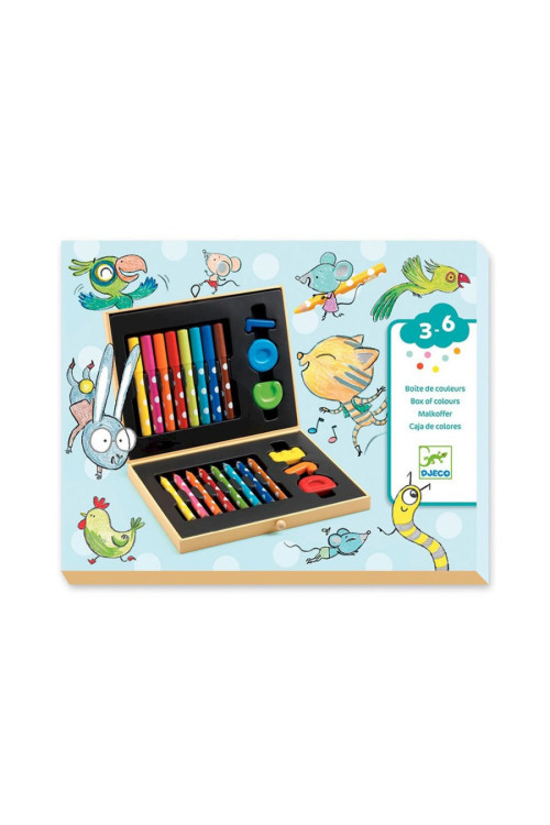 Caja de colores para peques DJECO