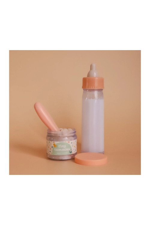 Biberon mágico con Potito y Cuchara para muñecos cereales  TINY HARLOW