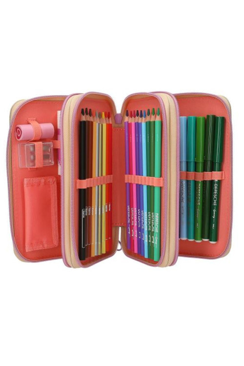 Estuche triple Girl Power Top Model BY DEPESCHE
