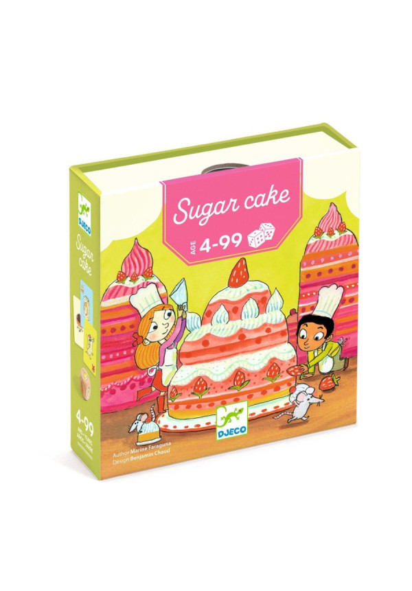 Juego de dados Sugarcake DJECO