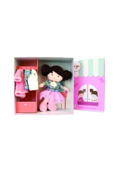 El armario de mi primera muñeca: Emilie y su ropa DOUDOU ET COMPAGNIE
