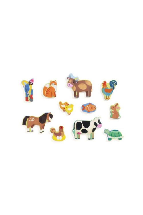 Encajable Puzzlo Campo DJECO