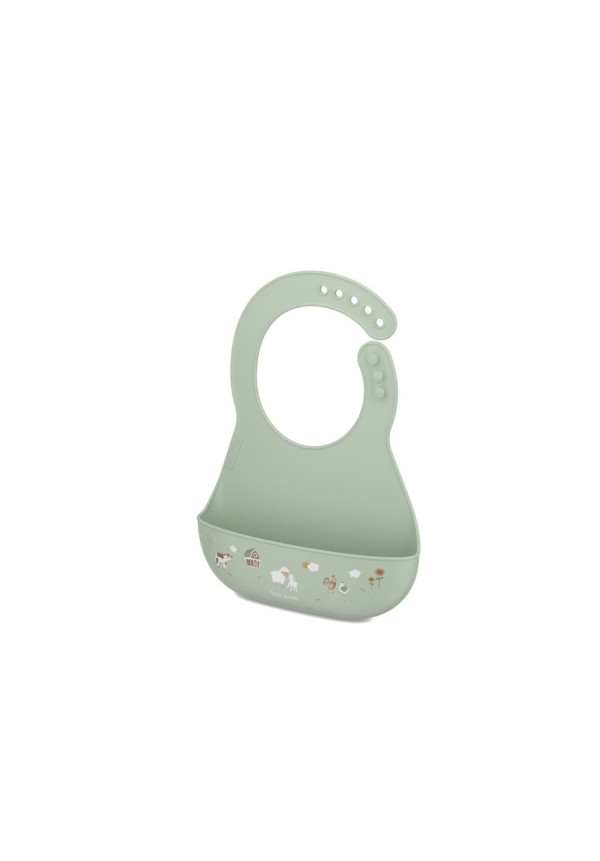 Babero silicona Little farm LITTLE DUTCH