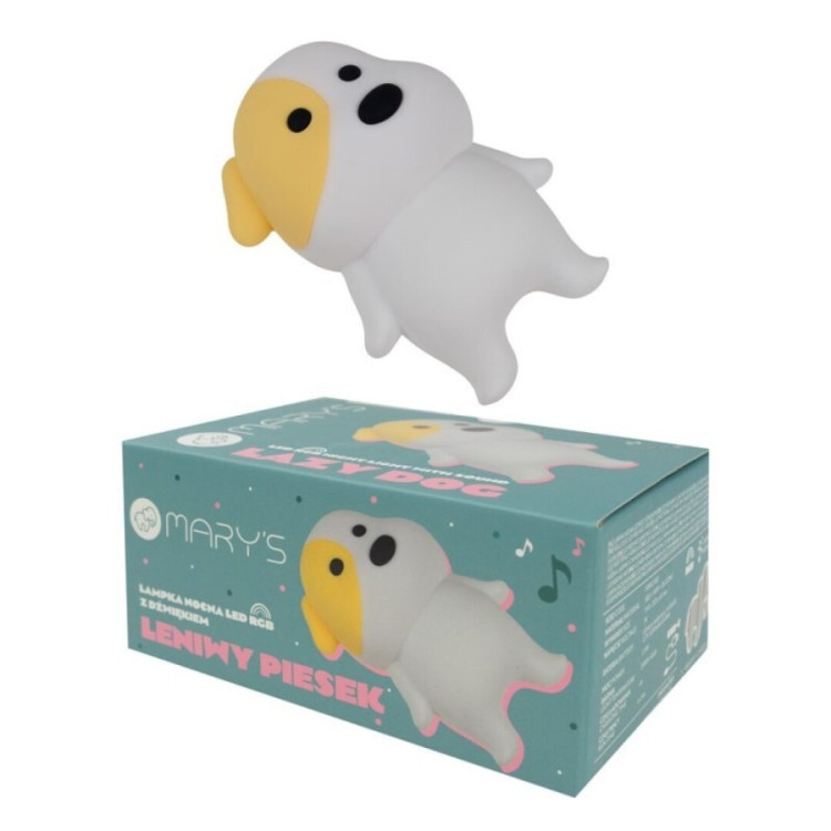 Lámpara de noche LED RGB perro MARY'S