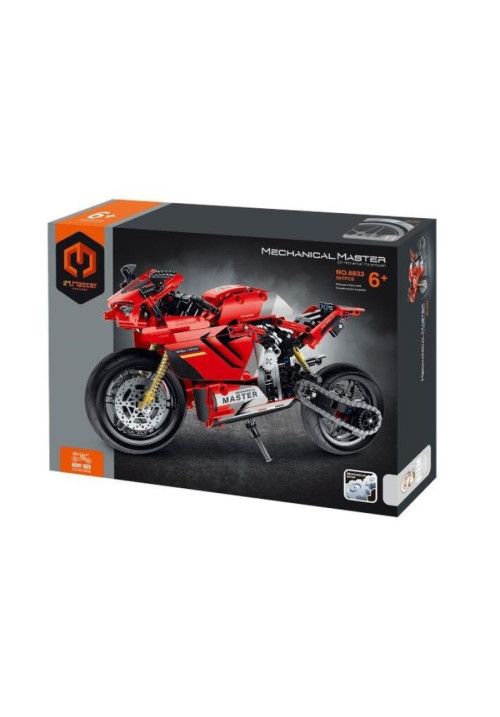 iMMaster Motocicleta roja - 557pzas