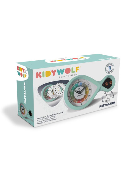 Kidyalarm Despertador reloj evolutivo KIDYWOLF