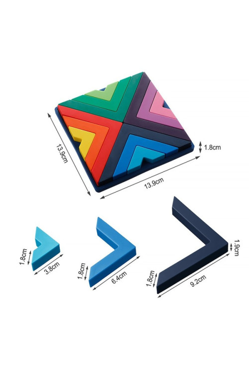 Rainbow puzzle WEIBO