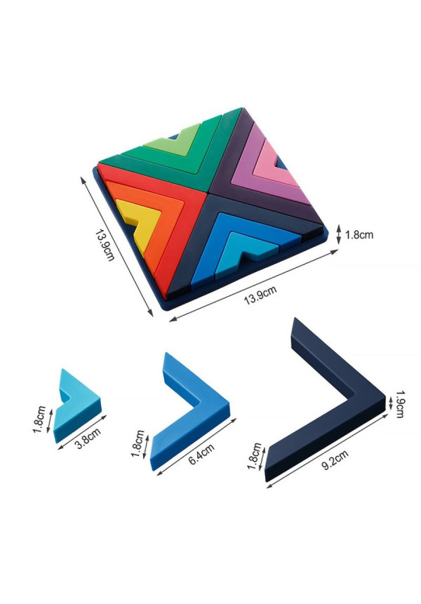 Rainbow puzzle WEIBO