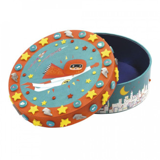 DIY Caja para decorar superheroe DJECO