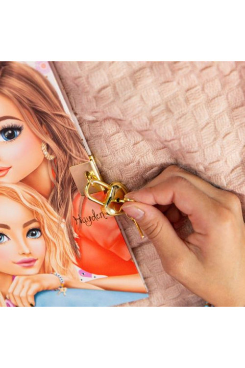 Diario con candado y pulsera Top Model BY DEPESCHE