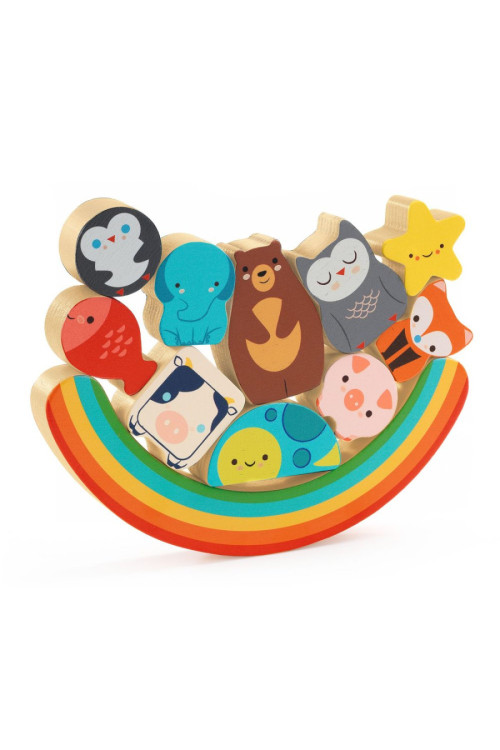 Encajable Puzz & Boom Rainbow DJECO