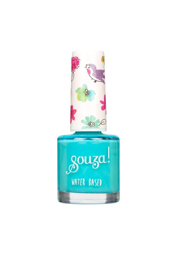 Esmalte uñas verde azulado SOUZA 