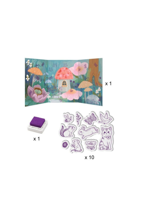Cofre Multiactividades Creativas Fluffy Box DJECO