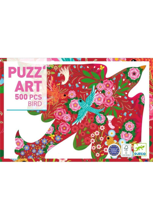 Puzzle art pajaro DJECO