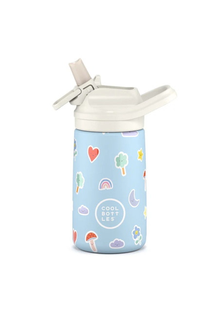The Kiddie Bottle - Rainbow Clouds 350ml COOL BOTTLES