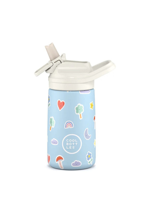 The Kiddie Bottle - Rainbow Clouds 350ml COOL BOTTLES