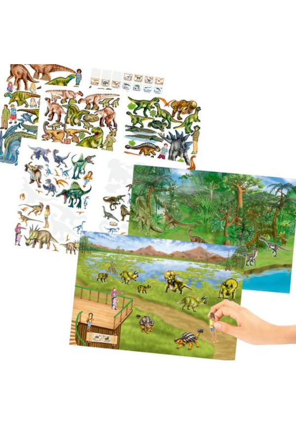 Pegatinas zoo Dinos BY DEPESCHE