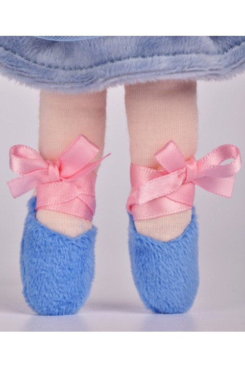 Mi muñeca bailarina - Azul - 25 cm DOUDOU ET COMPAGNIE