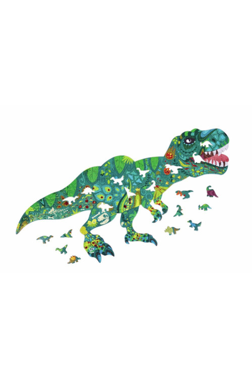 Puzzle de Suelo Brillante de Dinosaurios - 200 pzs HAPE Puzzle de Suelo Brillante de Dinosaurios - 200 pzs HAPE