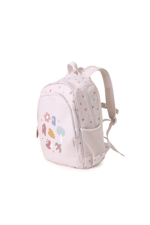 Mochila Mediana Geometric Nature + Llavero TUTETE