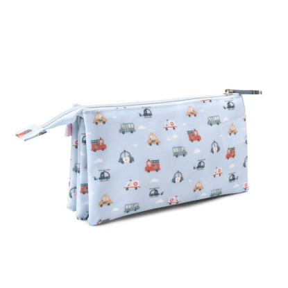 Estuche 3 Compartimentos City Cars TUTETE