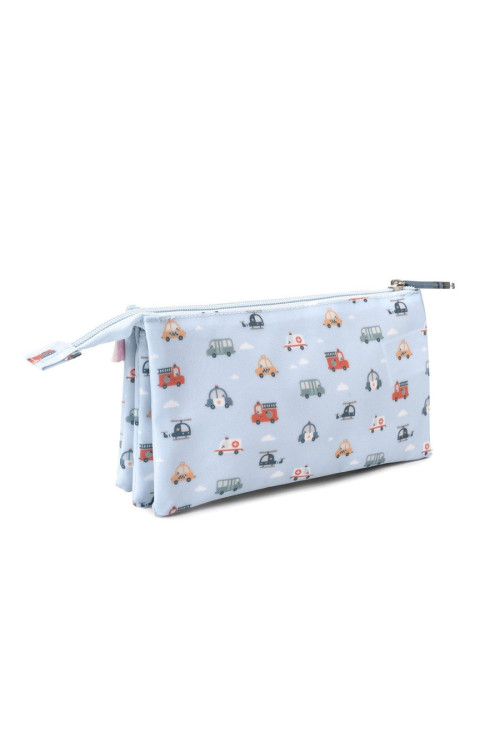 Estuche 3 Compartimentos City Cars TUTETE