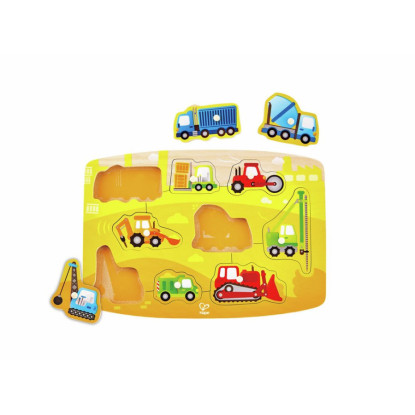 Puzle de Construcción con Pinzas HAPE