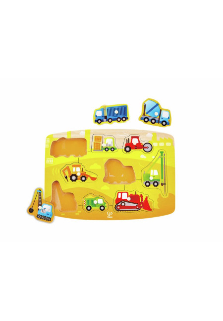 Puzle de Construcción con Pinzas HAPE