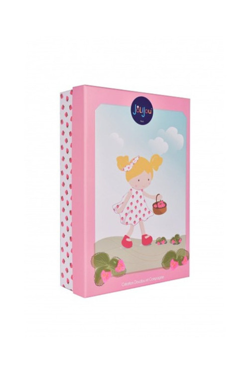 Muñeca Fresa 28 cm DOUDOU ET COMPAGNIE Muñeca Fresa 28 cm DOUDOU ET COMPAGNIE