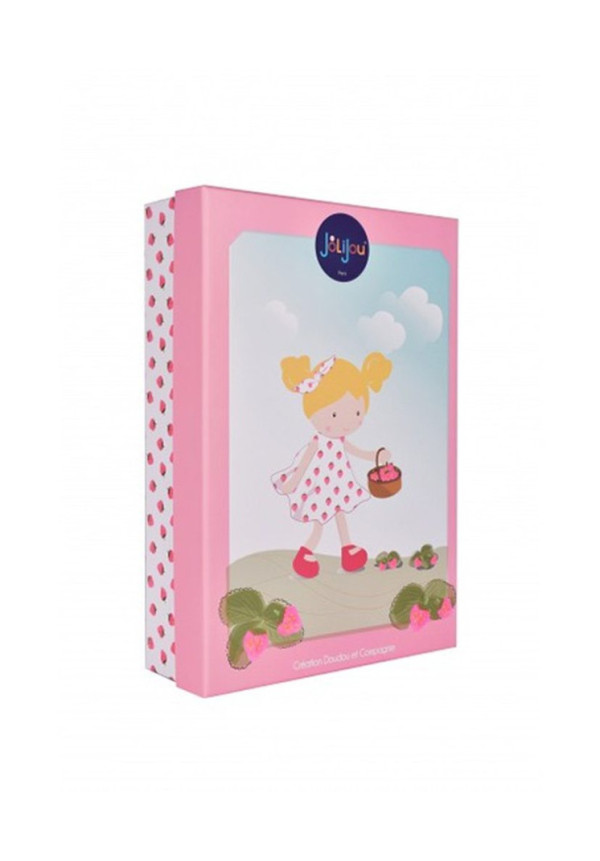 Muñeca Fresa 28 cm DOUDOU ET COMPAGNIE