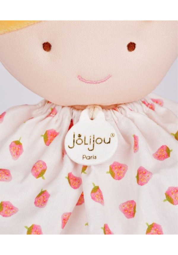 Muñeca Fresa 28 cm DOUDOU ET COMPAGNIE
