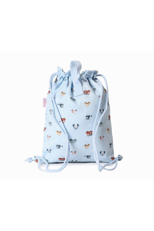 Mochila saco tela City Cars TUTETE