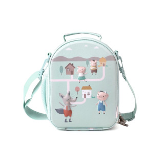 Bolsa merienda térmica 3d The Three Little Pigs TUTETE