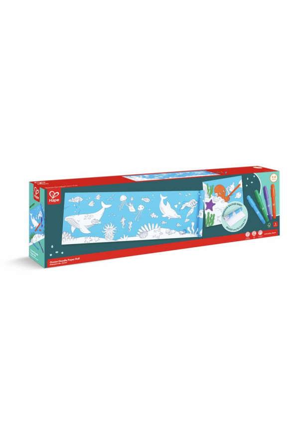 Rollo de Papel para Garabatos Oceánicos HAPE