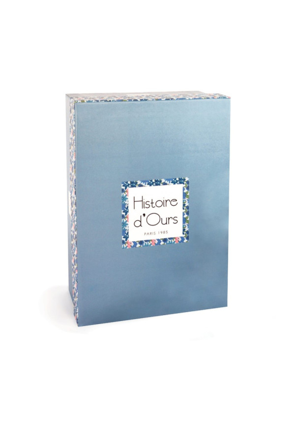 Conejo azul DOUDOU ET COMPAGNIE