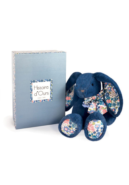 Conejo azul DOUDOU ET COMPAGNIE