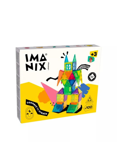 Imanix 100 piezas BRAINTOYS