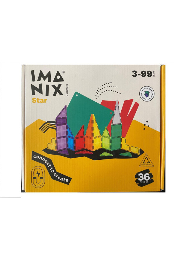 Imanix Star 36 piezas BRAINTOYS