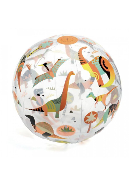 Pelota inflable Dinos DJECO