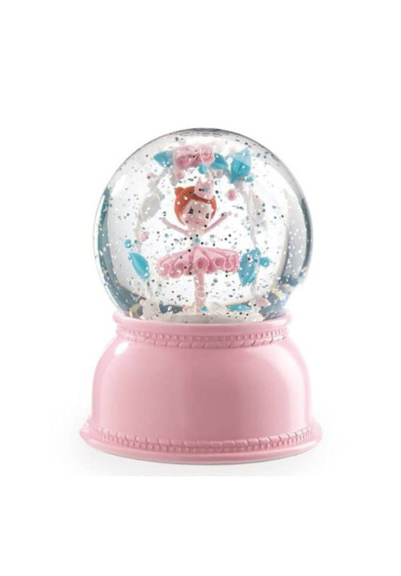 Lampara bola de nieve Bailarina  DJECO