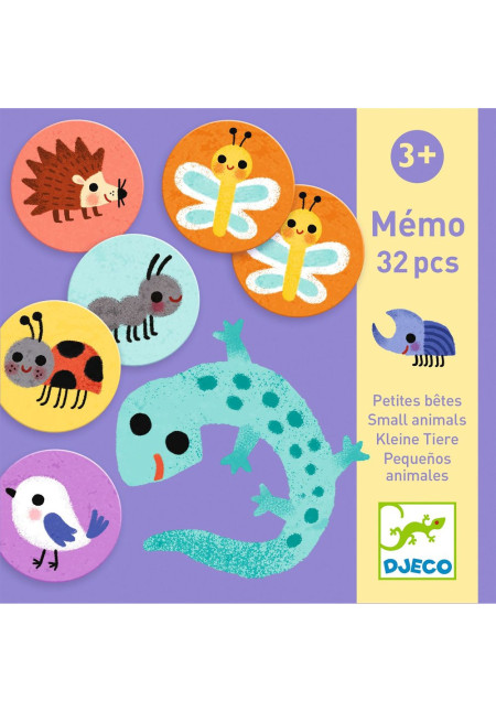 Memo pequeños animales DJECO