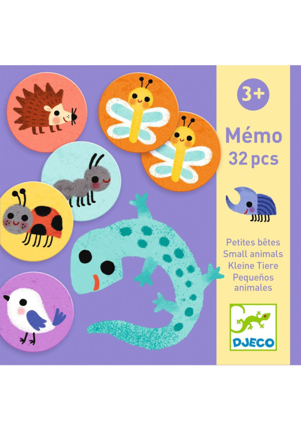 Memo pequeños animales DJECO
