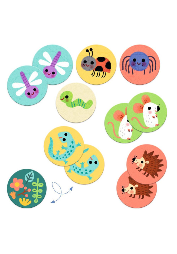 Memo pequeños animales DJECO