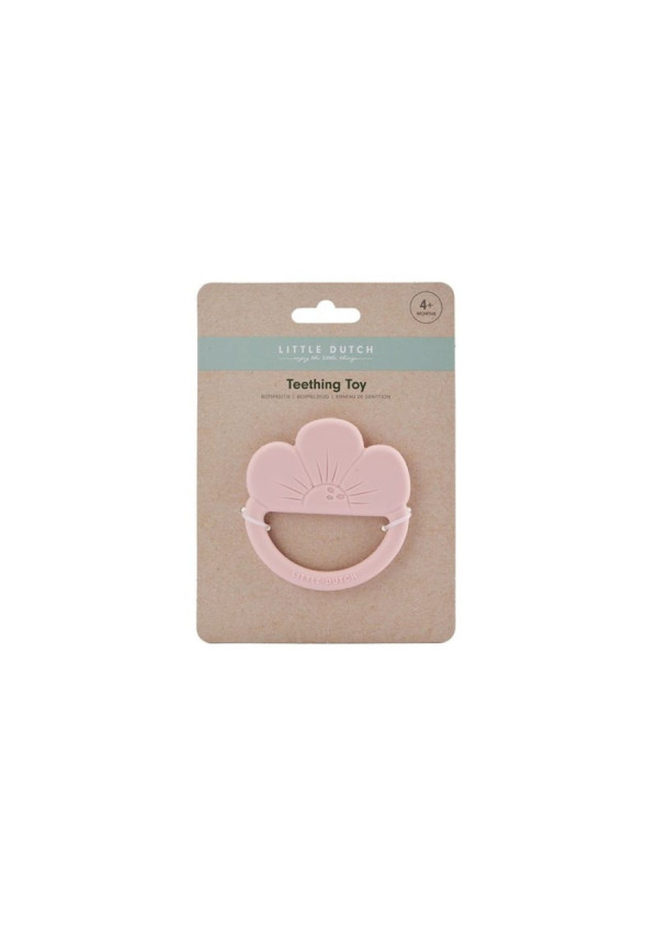 Mordedor flor rosa LITTLE DUTCH