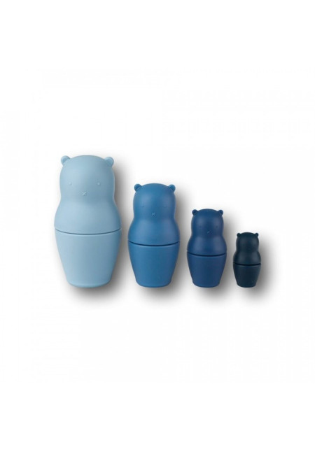 Muñecas rusas Osos azul MIWIS